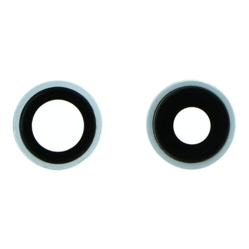 Back Camera Lens and Bezel for iPhone 11 White Premium