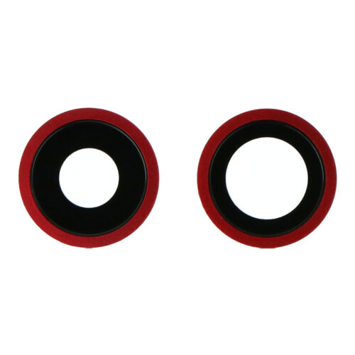 Back Camera Lens and Bezel for iPhone 11 Red Premium