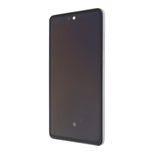 Screen Replacement With Frame for Samsung Galaxy A52/A52 5G/A52s 5G Silver Refurb