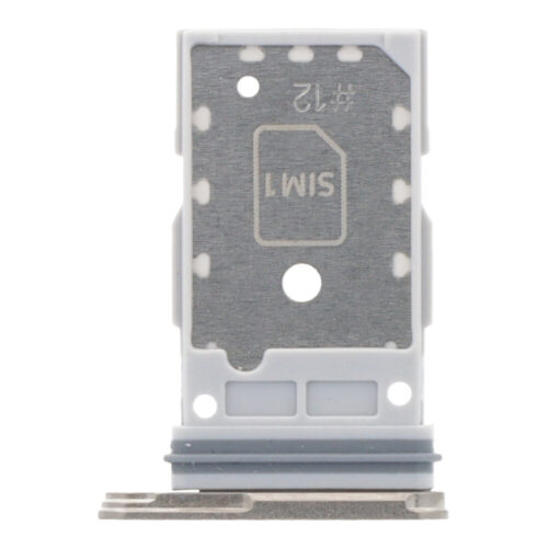 SIM Card Tray for Samsung Galaxy S24 Ultra Dual Card Version Titanium Gray Premium