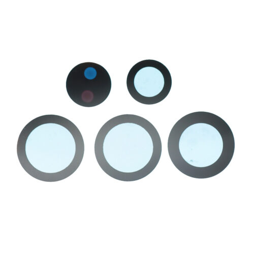 Back Camera Lens for Samsung Galaxy S24 Ultra Black HQ 5pcs in one set