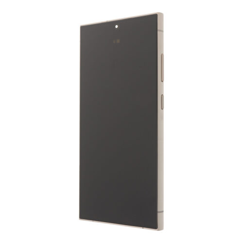 Screen Replacement With Frame for Samsung Galaxy S24 Ultra European Version Titanium Gray Refurb