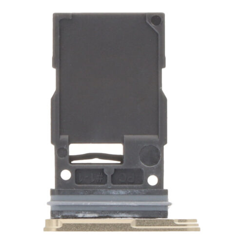 SIM Card Tray for Samsung Galaxy S24 Ultra Single Card Version Gold Premium