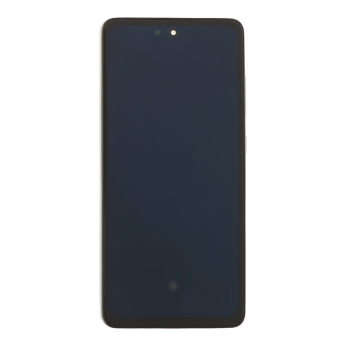 Screen Replacement With Frame for Samsung Galaxy A52/A52 5G/A52s 5G OLED Silver HQ