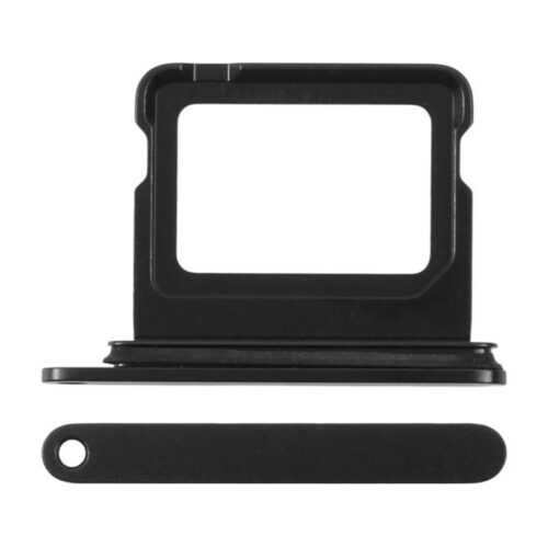 SIM Card Tray for iPhone 18 Pro/18 Pro Max Black Premium Single Card Version
