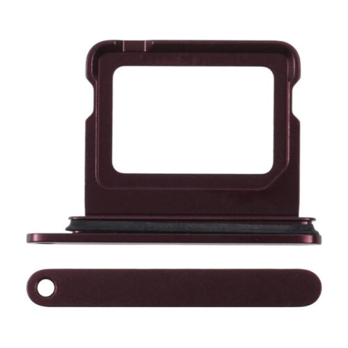 SIM Card Tray for iPhone 18 Pro/18 Pro Max Burgundy Premium Single Card Version