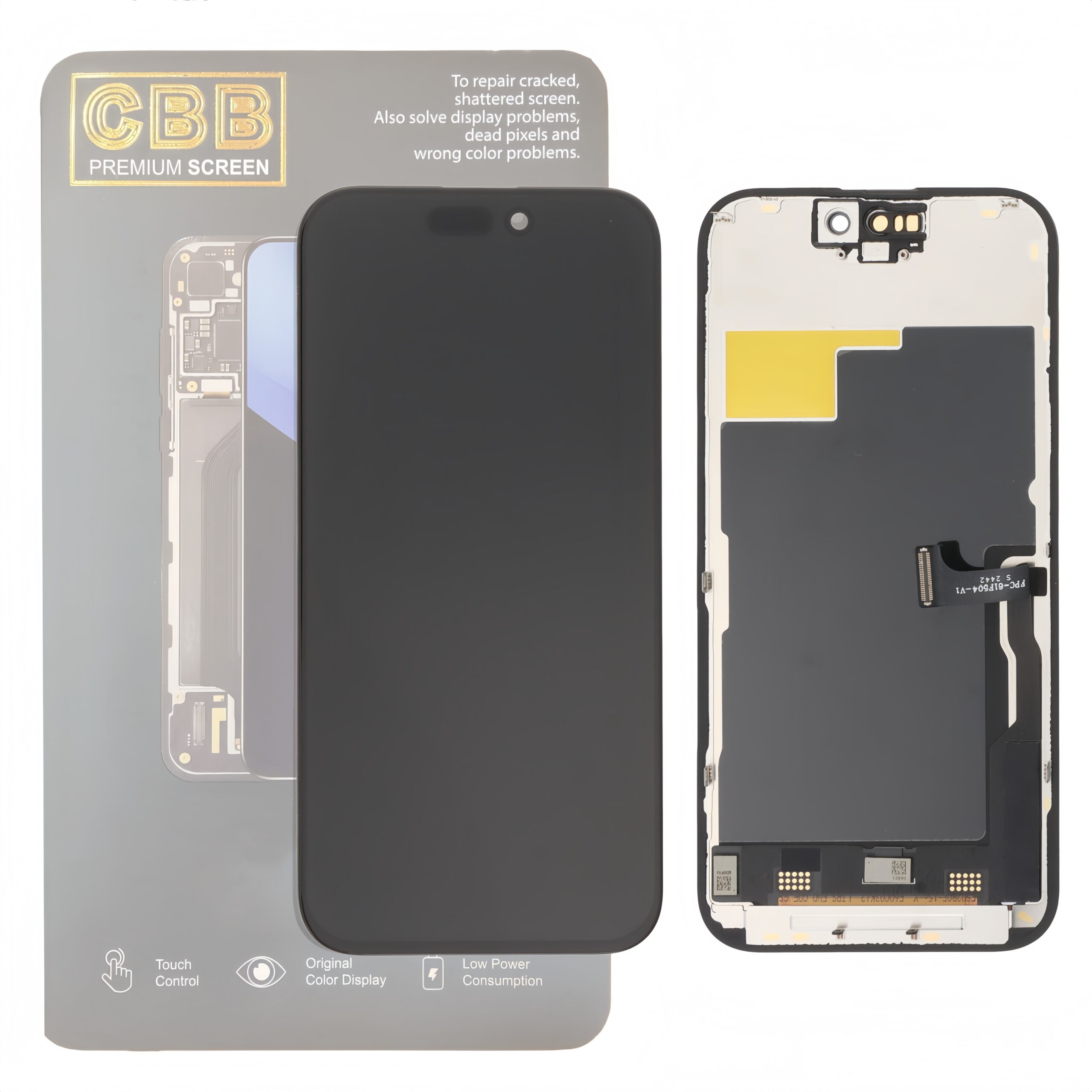 Screen Replacement for iPhone 15 Pro Incell FHD 90Hz CB