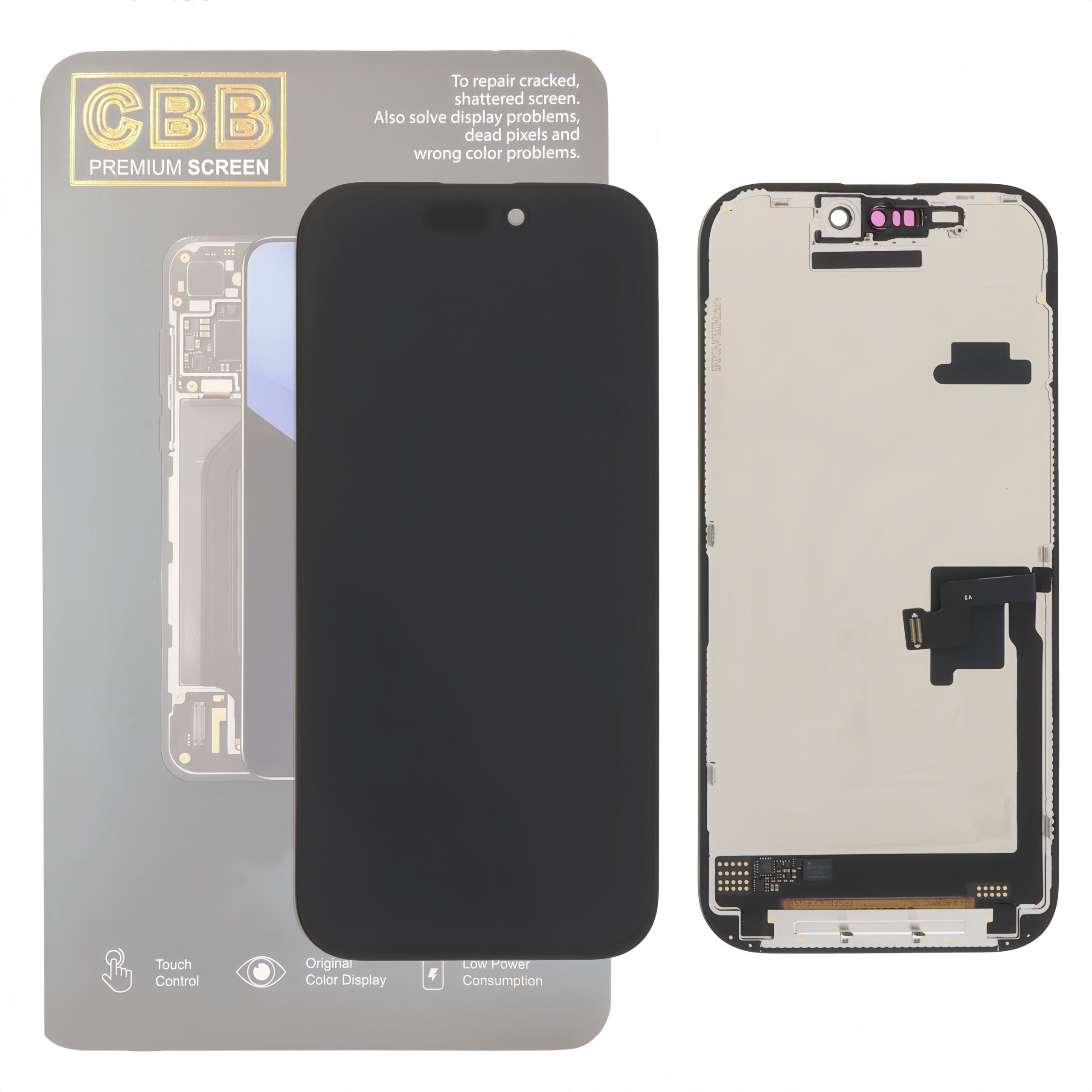 Screen Replacement for iPhone 16 Pro Incell FHD CB
