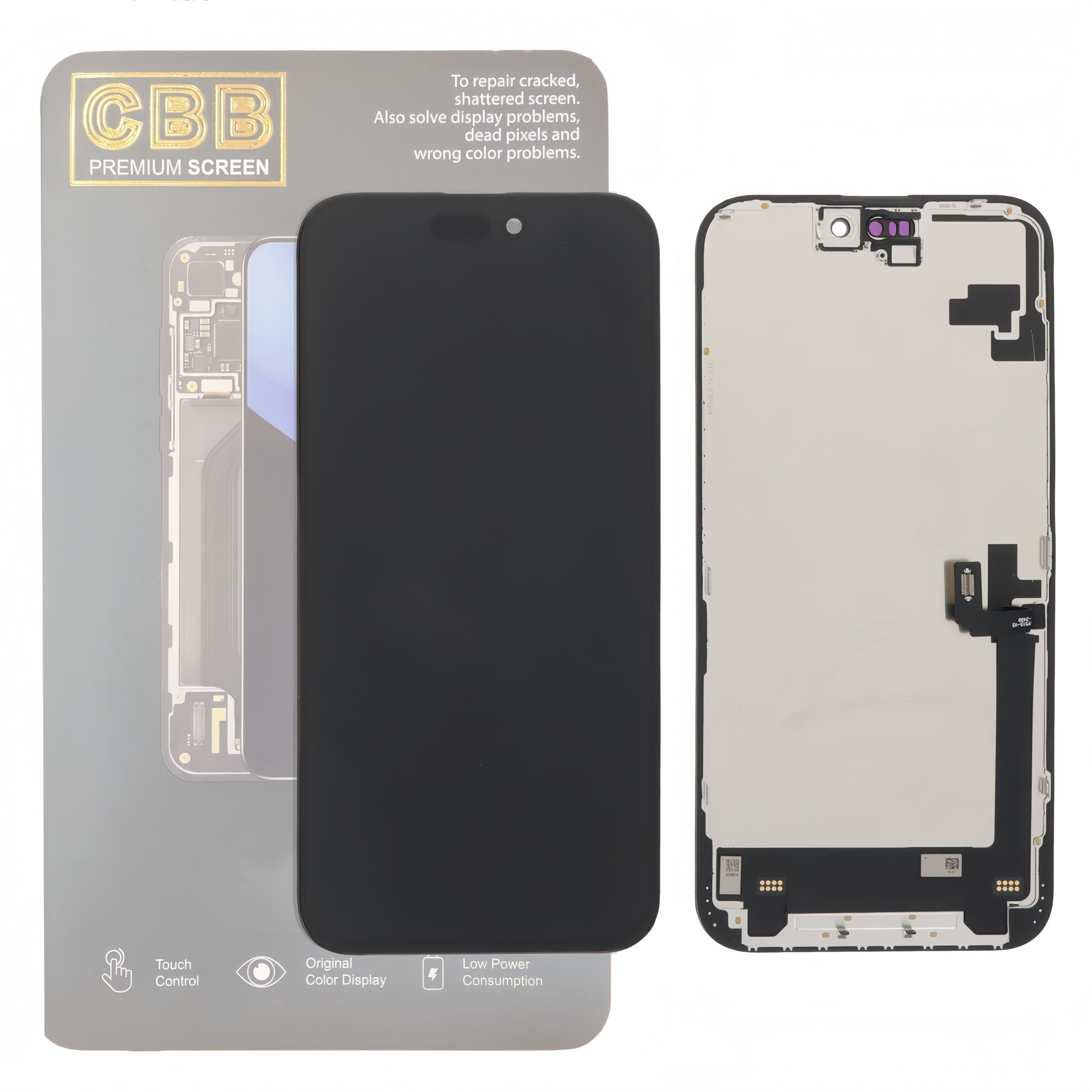 Screen Replacement for iPhone 16 Plus Incell FHD CB