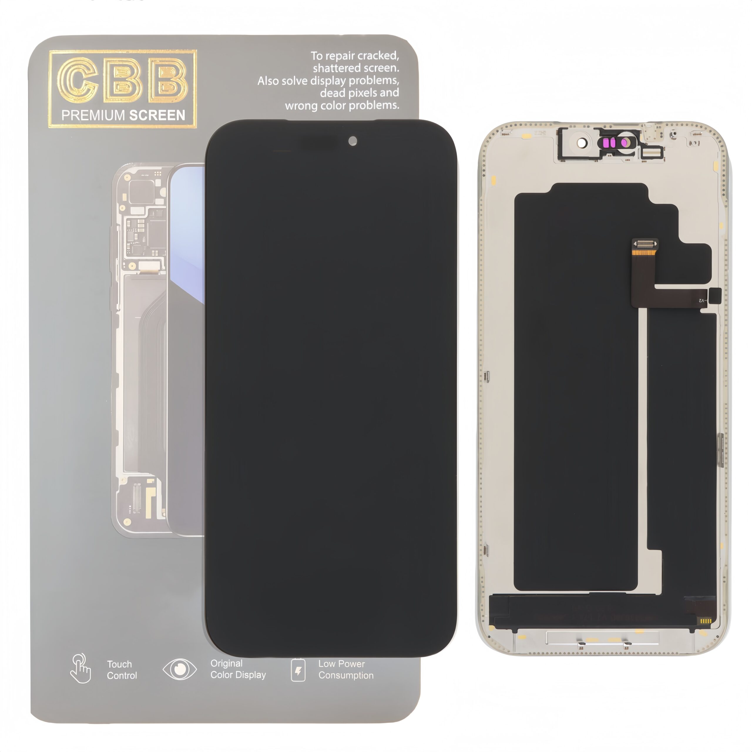Screen Replacement for iPhone 17 Pro Max Incell FHD CB
