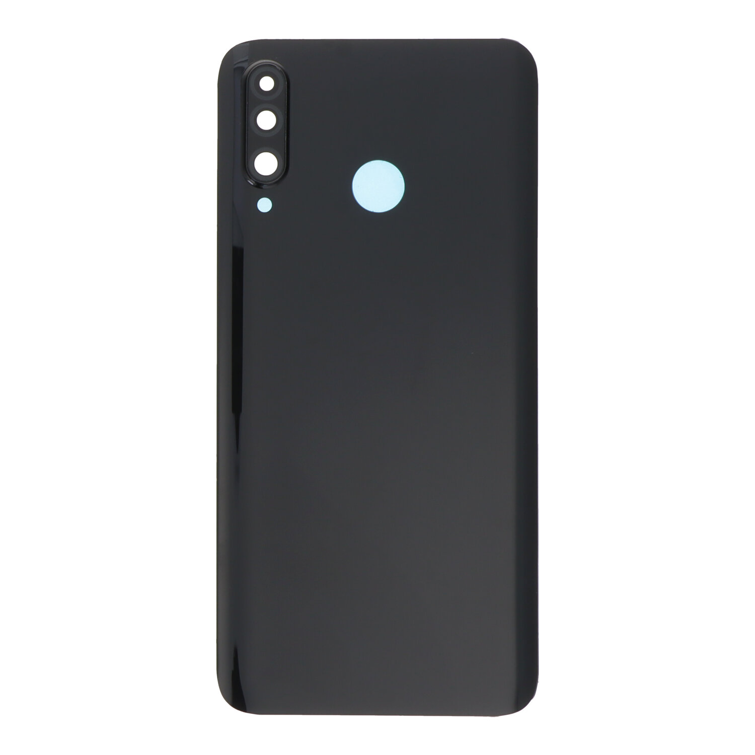 Battery Door + Battery Door Adhesive + Back Camera Lens and Bezel for Huawei P30 lite/P30 lite New Edition 48MP European VersionMAR-L01A/L21A/LX1A Black without Logo HQ